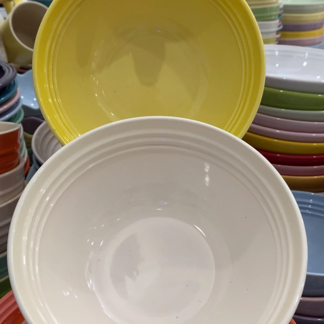 瓷片微瑕2个温哥华面碗650ml