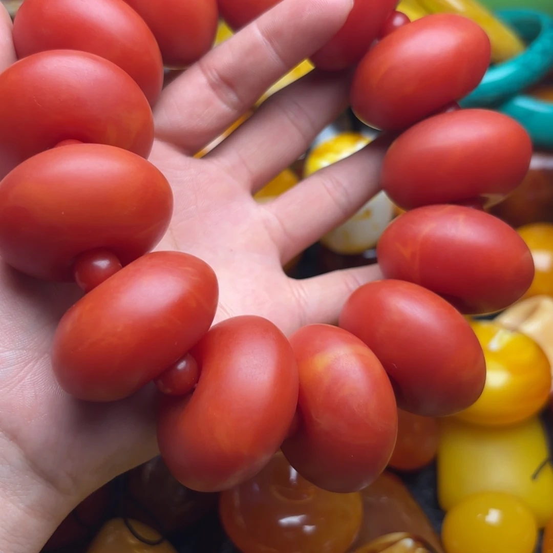 未镶嵌琥珀手链?****?蜜蜡