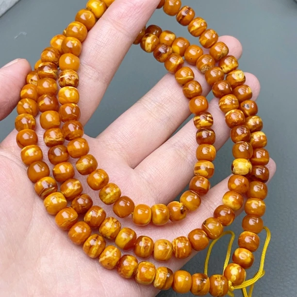 妖孽花蜡老蜜蜡7➕老型链子