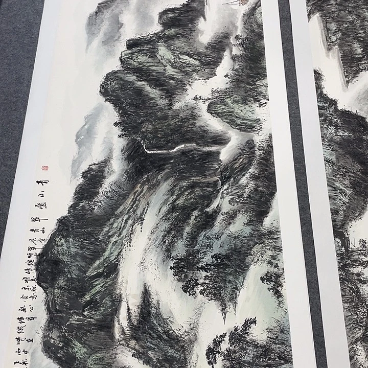 国画今天早上国画作品欣赏