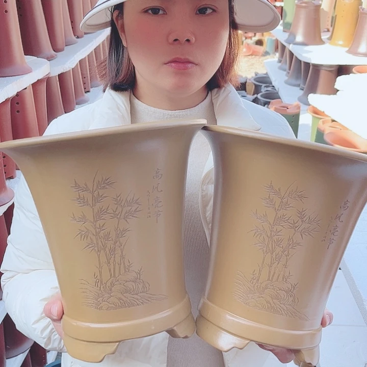 紫砂花盆宜兴紫砂精品花盆