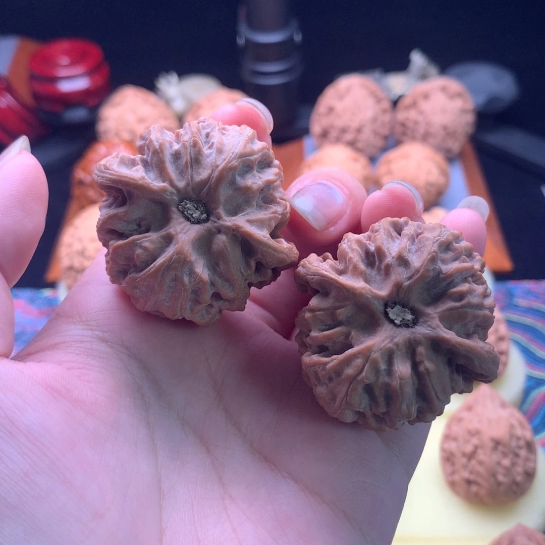 把件文玩核桃苹果园40