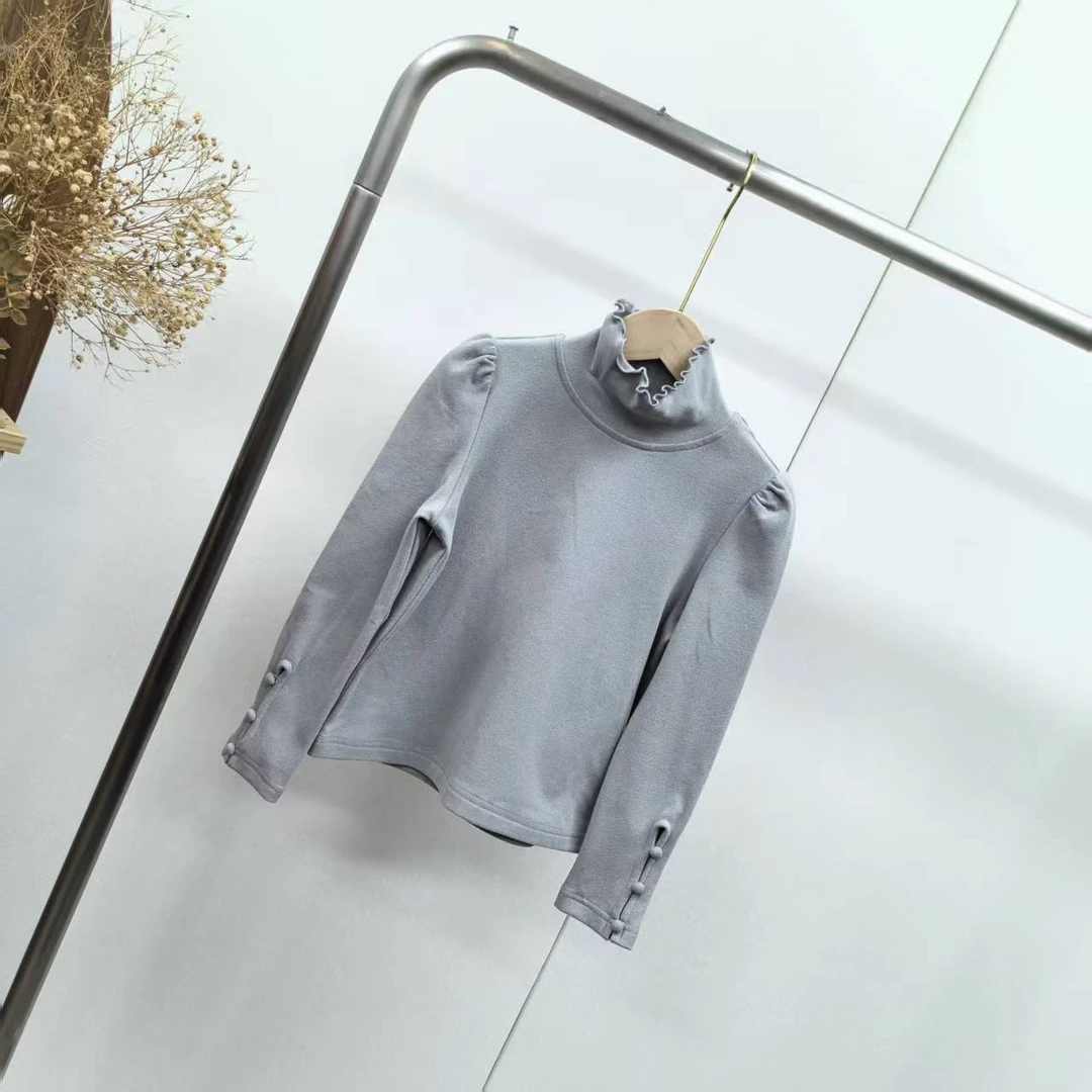 【5143】灰色打底衫B3-2