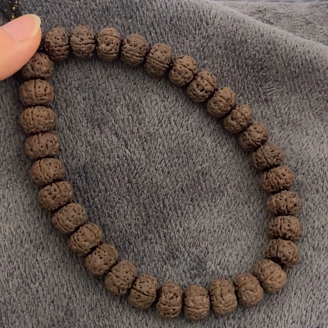 初***白手串金刚菩提纯血老树王11mm 3备籽