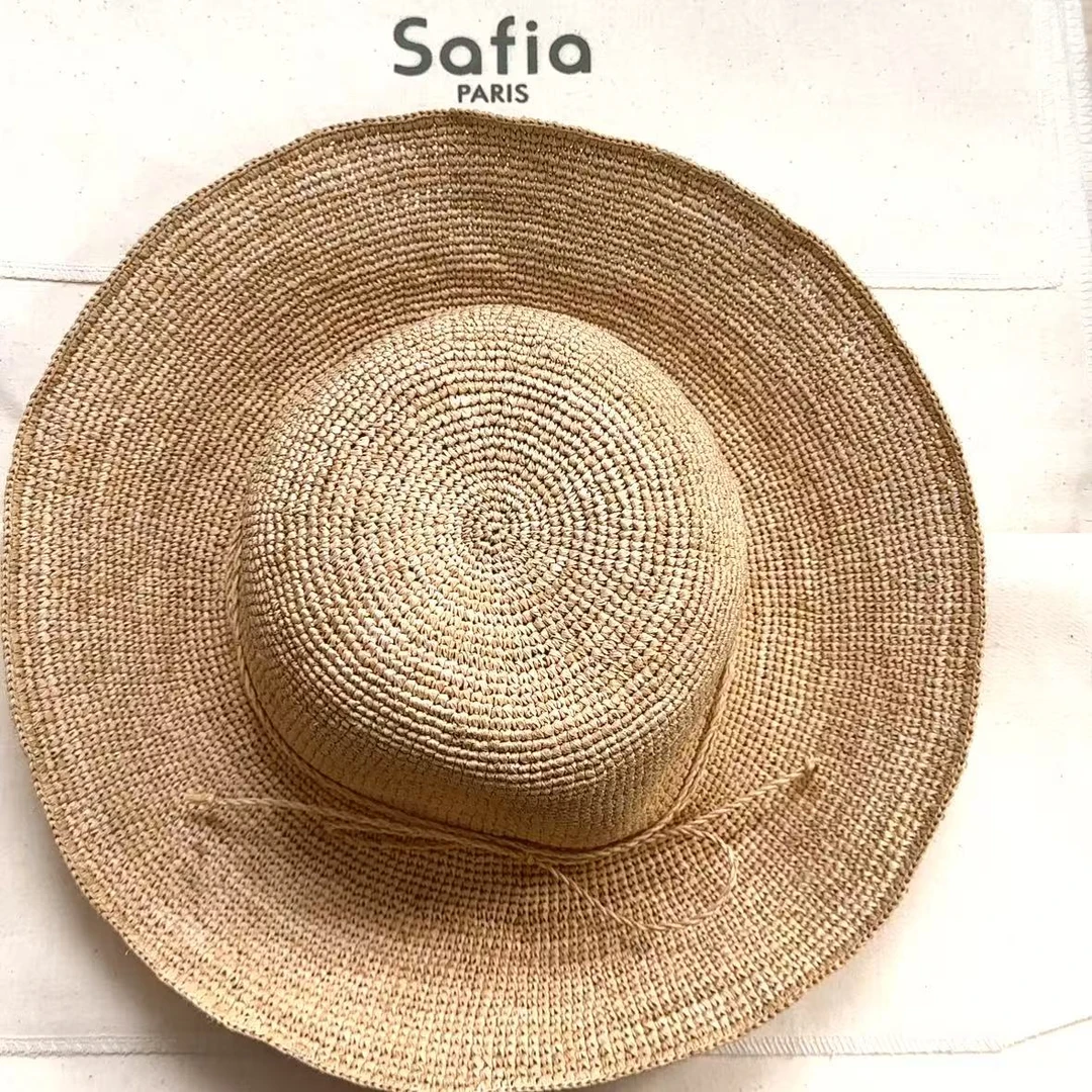 606非洲马达加斯加进口手工编织拉菲草包包