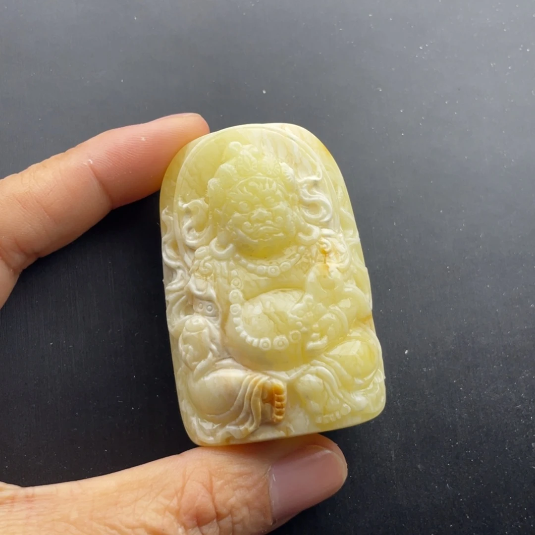 琥珀未镶嵌颈饰天然琥珀蜜蜡