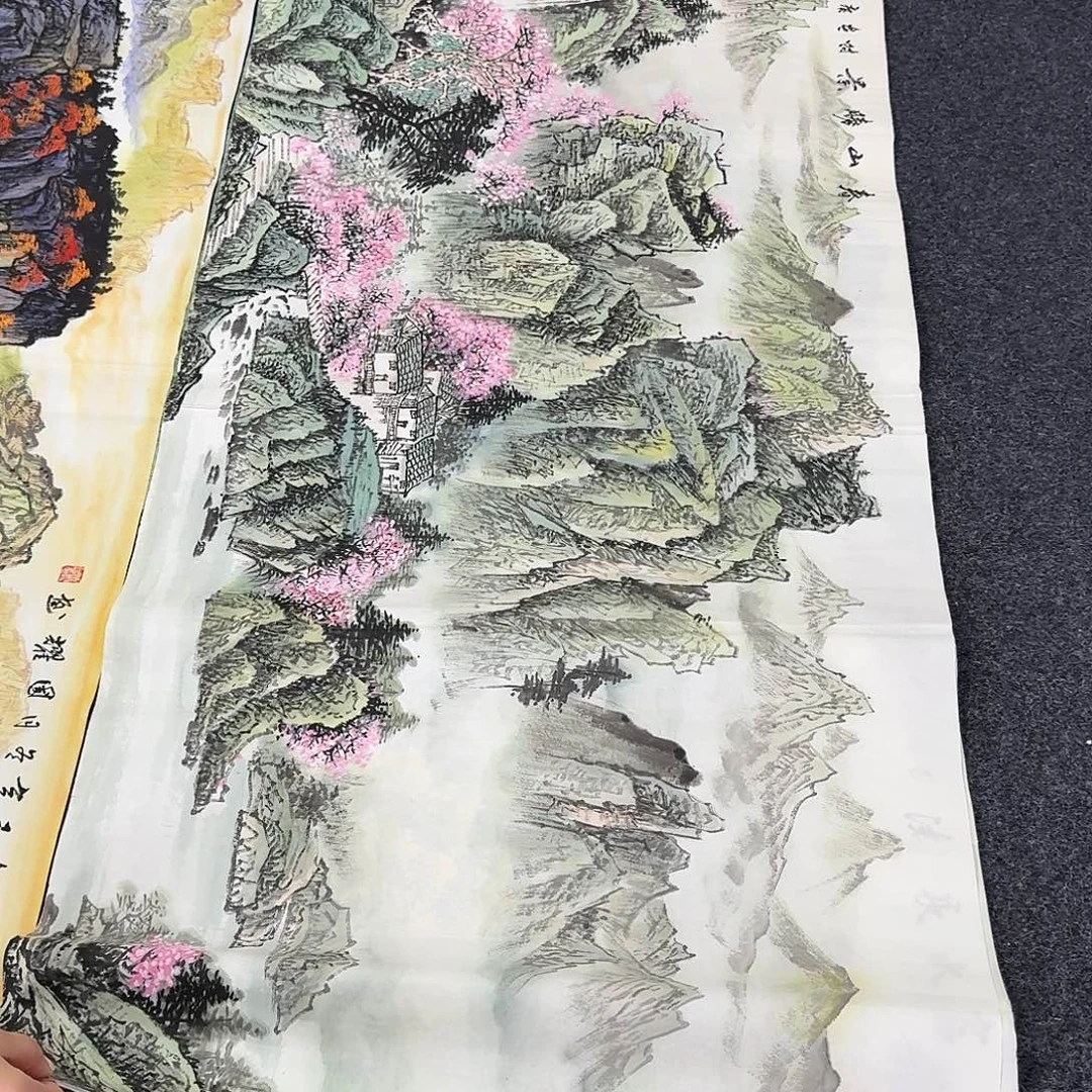 纯手绘国画作品作品