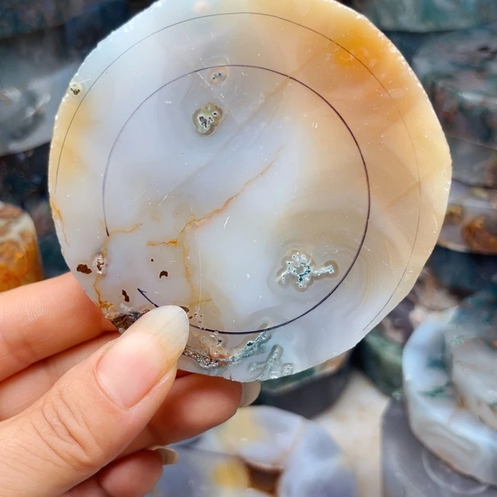 定制玛瑙橘*定制水草玛瑙手镯