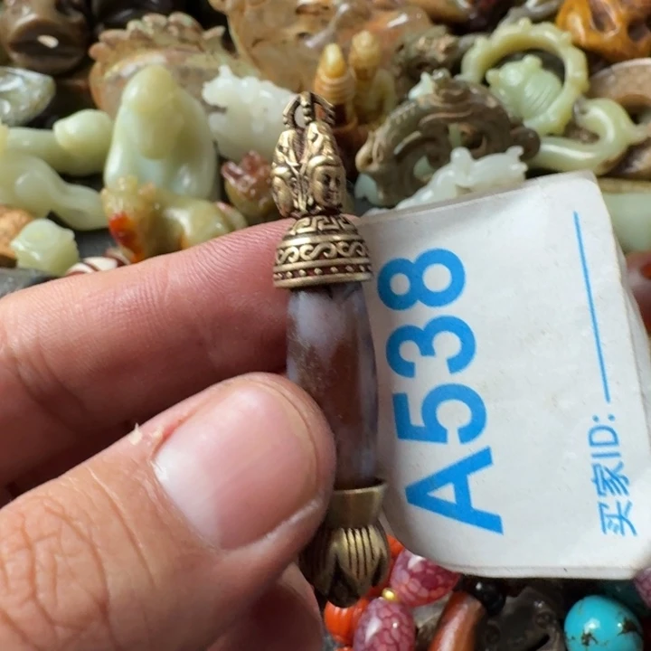 玛瑙/玉髓颈饰合金