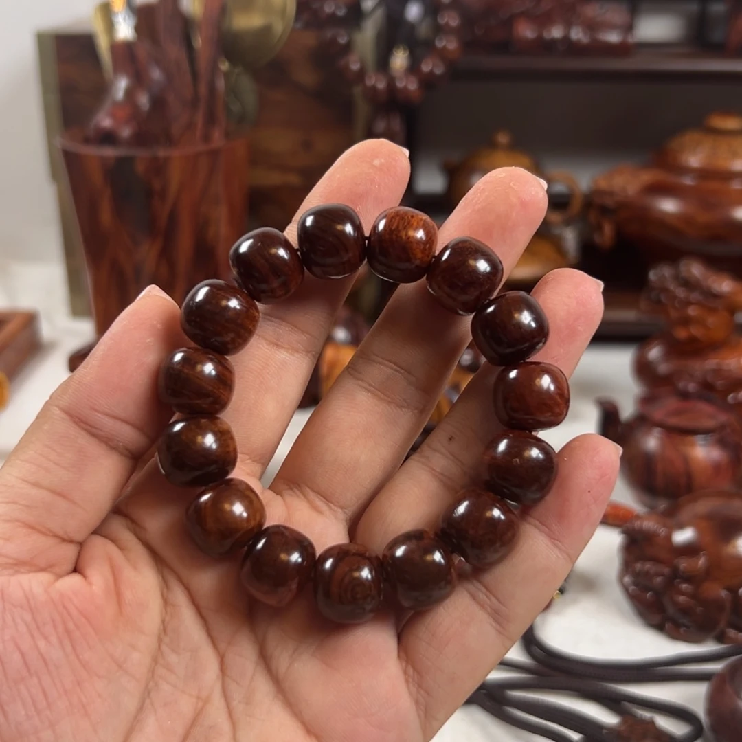 磊***黄花梨/降香黄檀手串/手链黄花梨