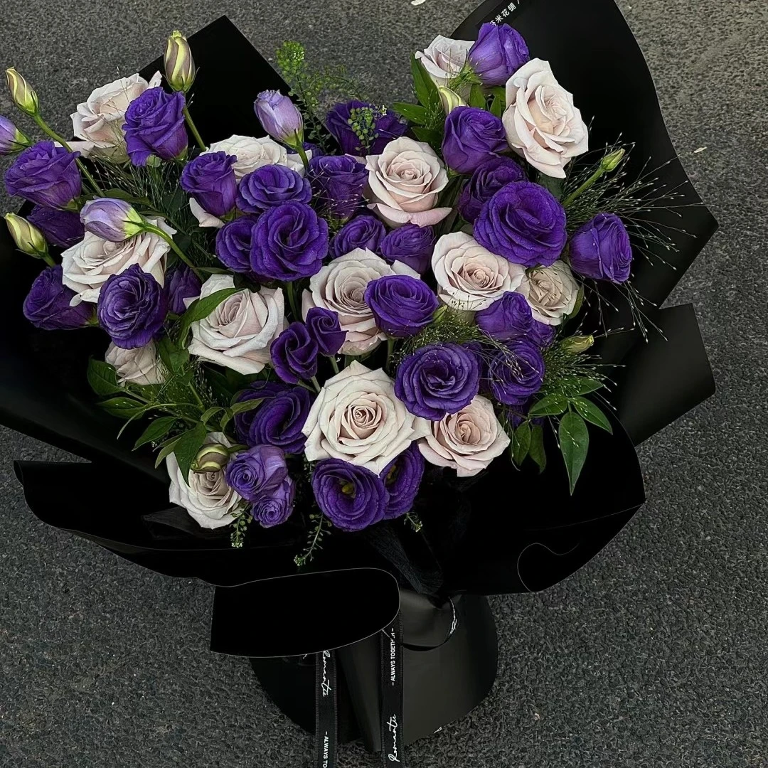 【紫色梦幻】爱意满满12多粉色玫瑰暗黑系