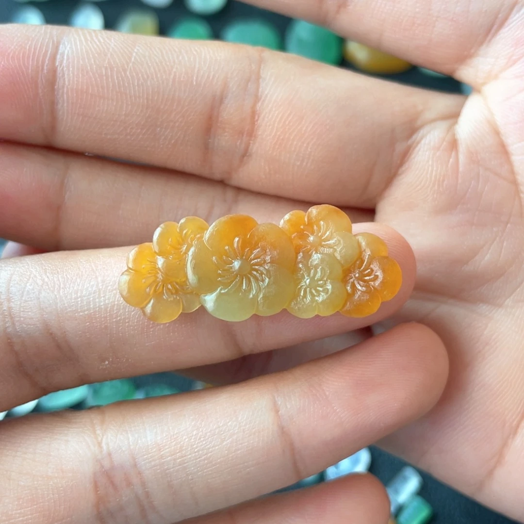 定制翡翠未镶嵌毛货