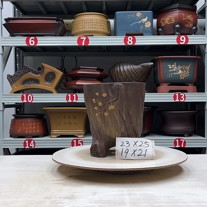 紫砂花盆紫砂花盆