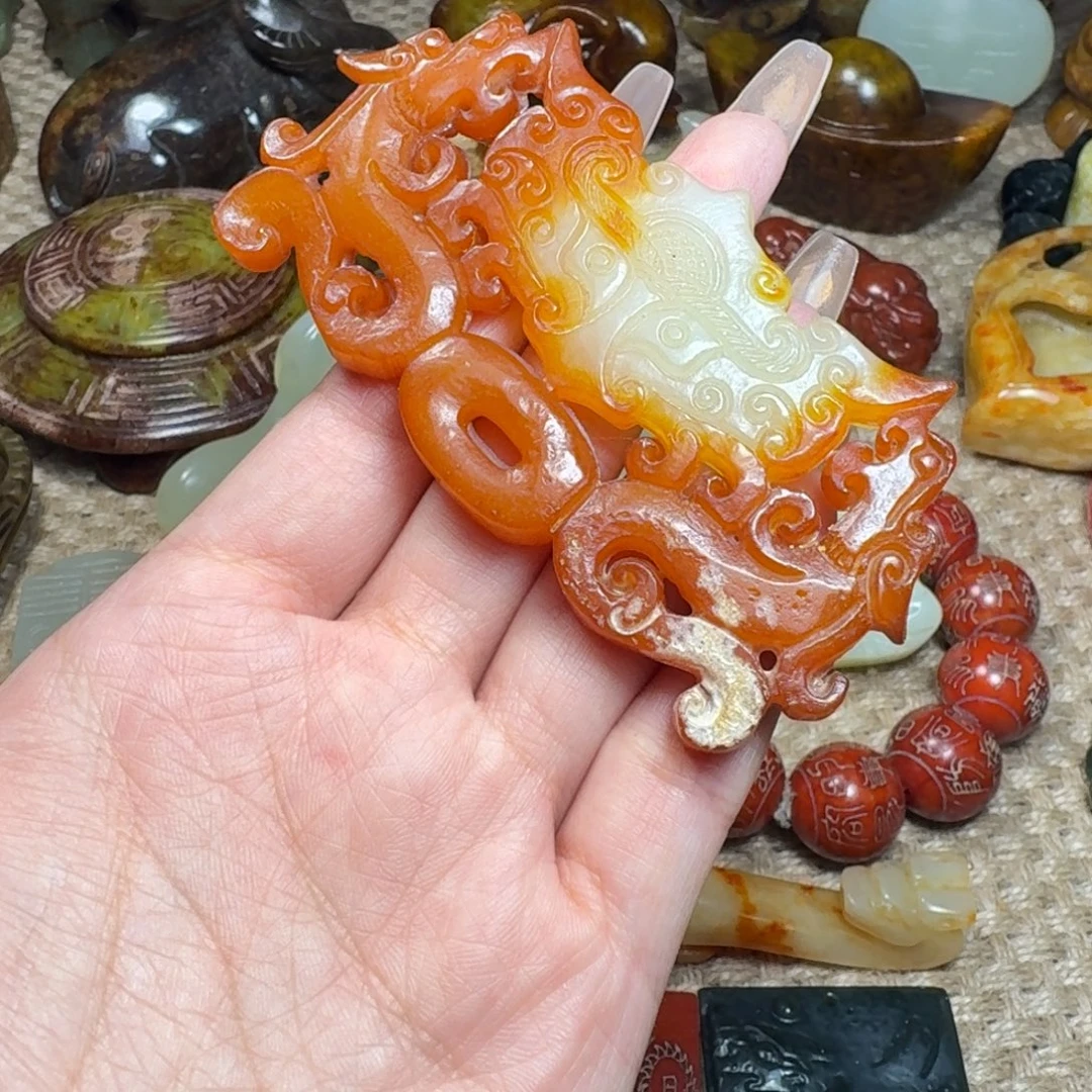 白玉菩提吊坠挂件