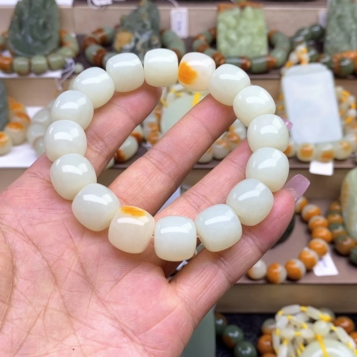 手串未镶嵌透闪石质玉老*⁷