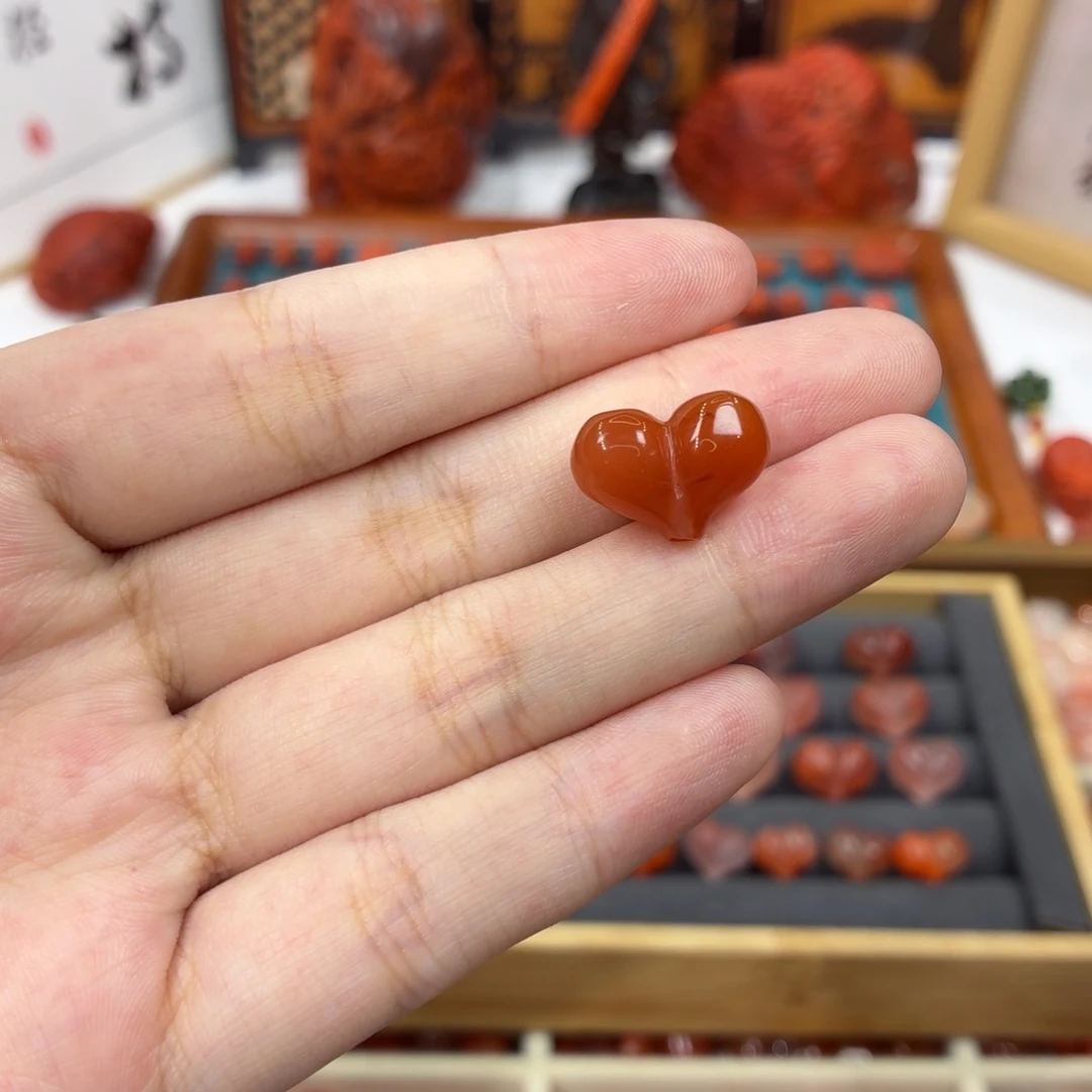南红玛瑙未镶嵌配饰南红屁桃