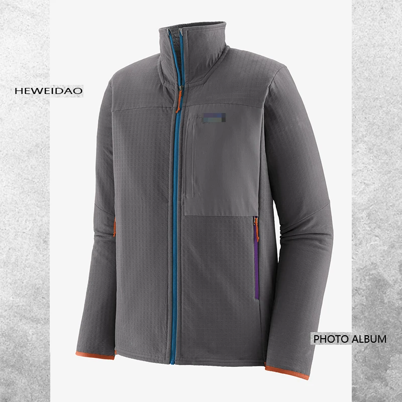 R2TechFace Jacket立领抓绒软壳防风保暖外套