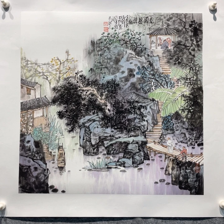 国画原创设计作品欣赏……