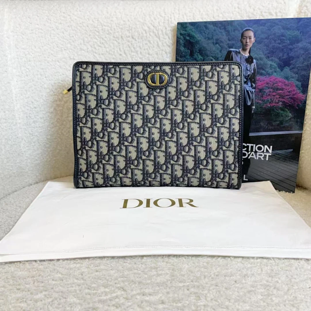 99新 DIOR/迪奥 壹臻/老花刺绣蒙田洗漱26 39956350
