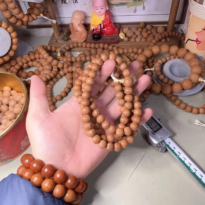 吊坠猴头核桃唯****?三维同尺脖挂108 11