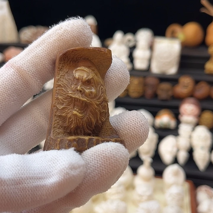 牵***街鹿骨手串/手链钟馗