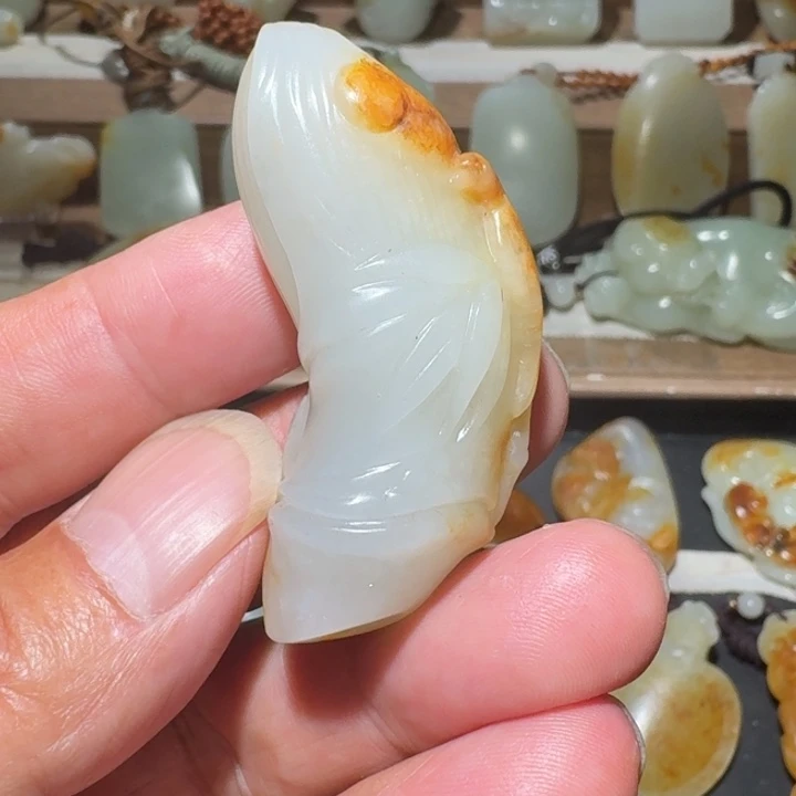 吊坠(不含链)未镶嵌和田玉