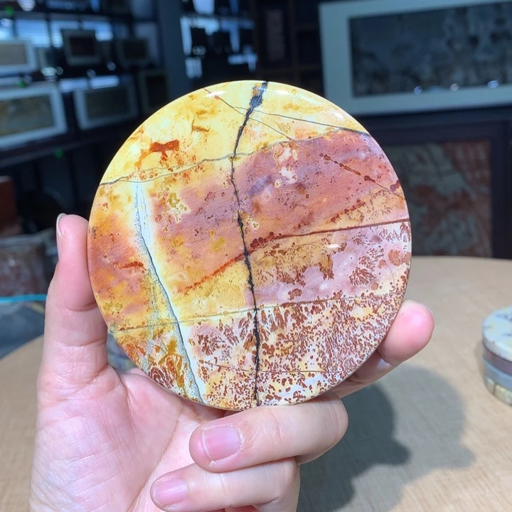 。广西国画石摆件，收藏观赏