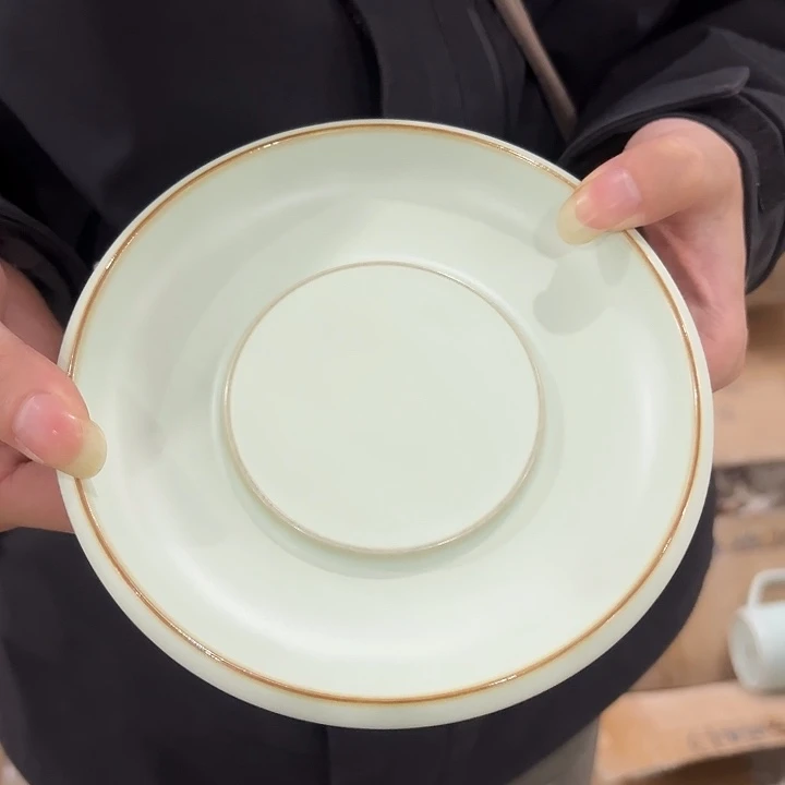 龙泉云间青瓷小米茶器