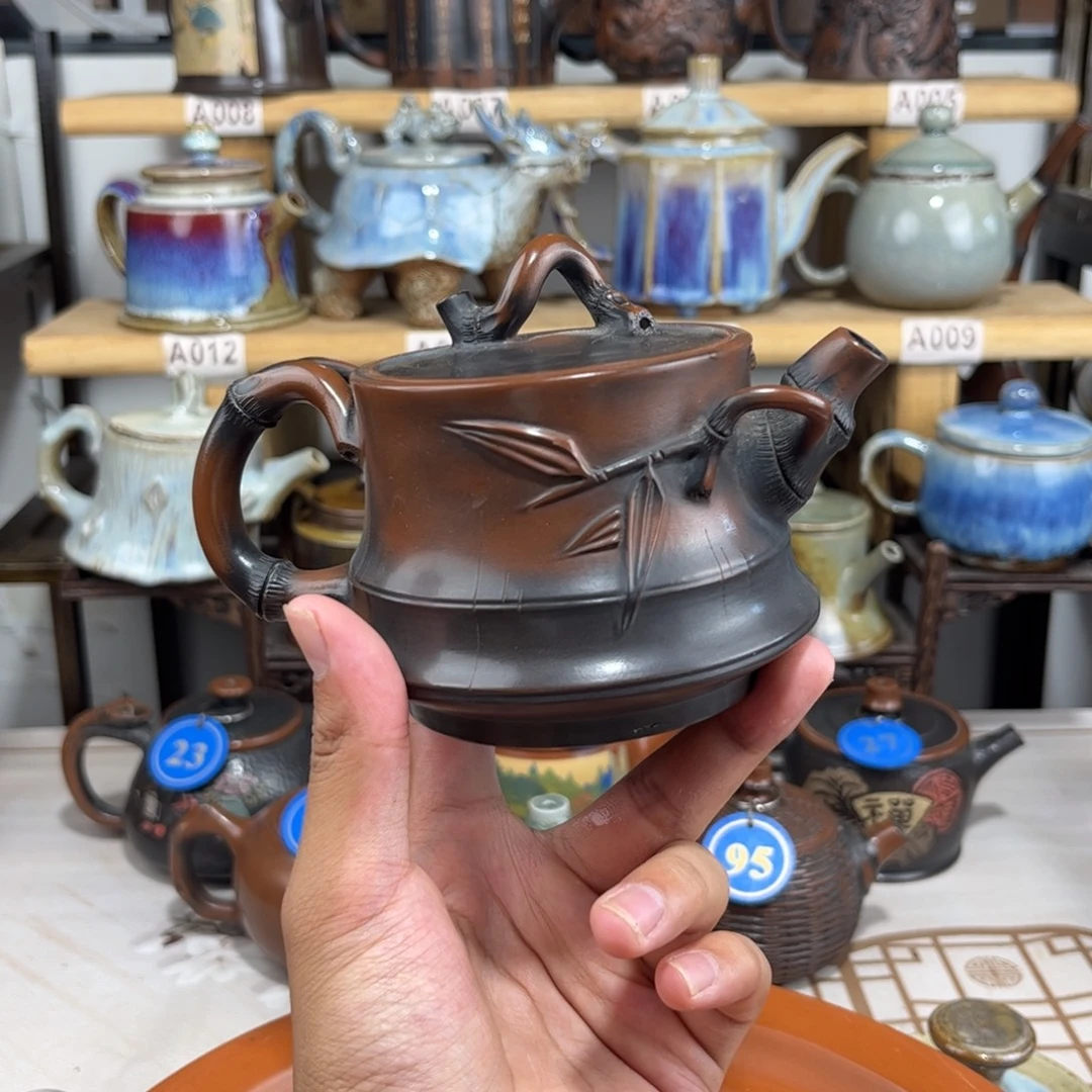 建水紫陶240cc建水紫陶传承全手工制作