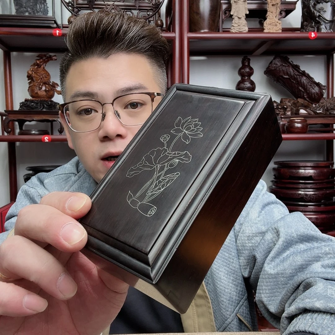 紫光檀工艺品底座