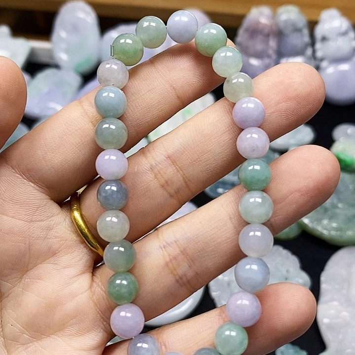 透***界翡翠未镶嵌颈饰翡翠