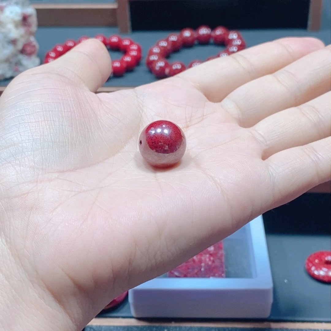 天然辰砂天然原矿16的1颗