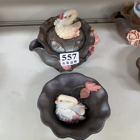山泉造物手工制作柴烧557一套