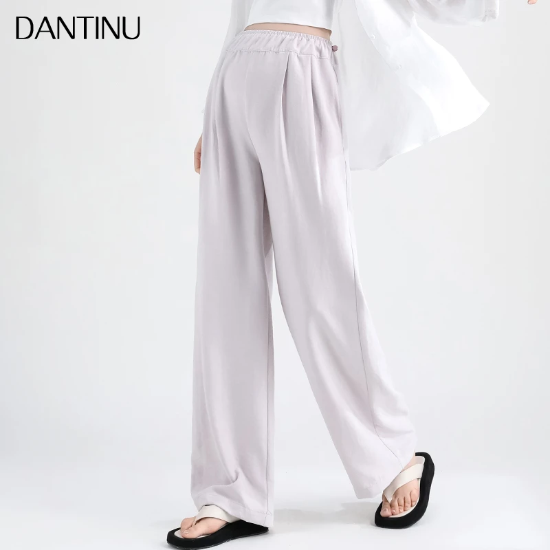 孕妇裤夏季2025新款薄款外穿休闲宽松直筒阔腿裤无托腹山本裤夏装