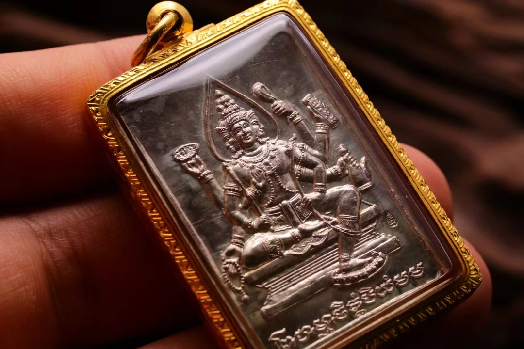 寺无邪手工艺品龙婆碰四面2544装饰