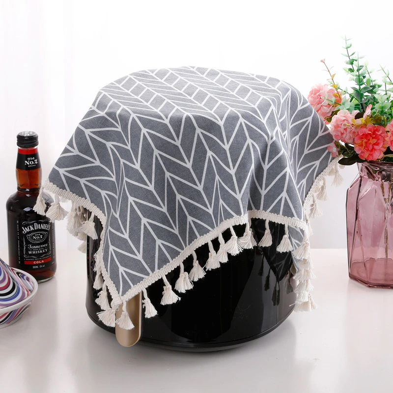 空气炸锅盖布防尘罩破壁机厨房电器面包机厨师机防尘布万能盖巾布