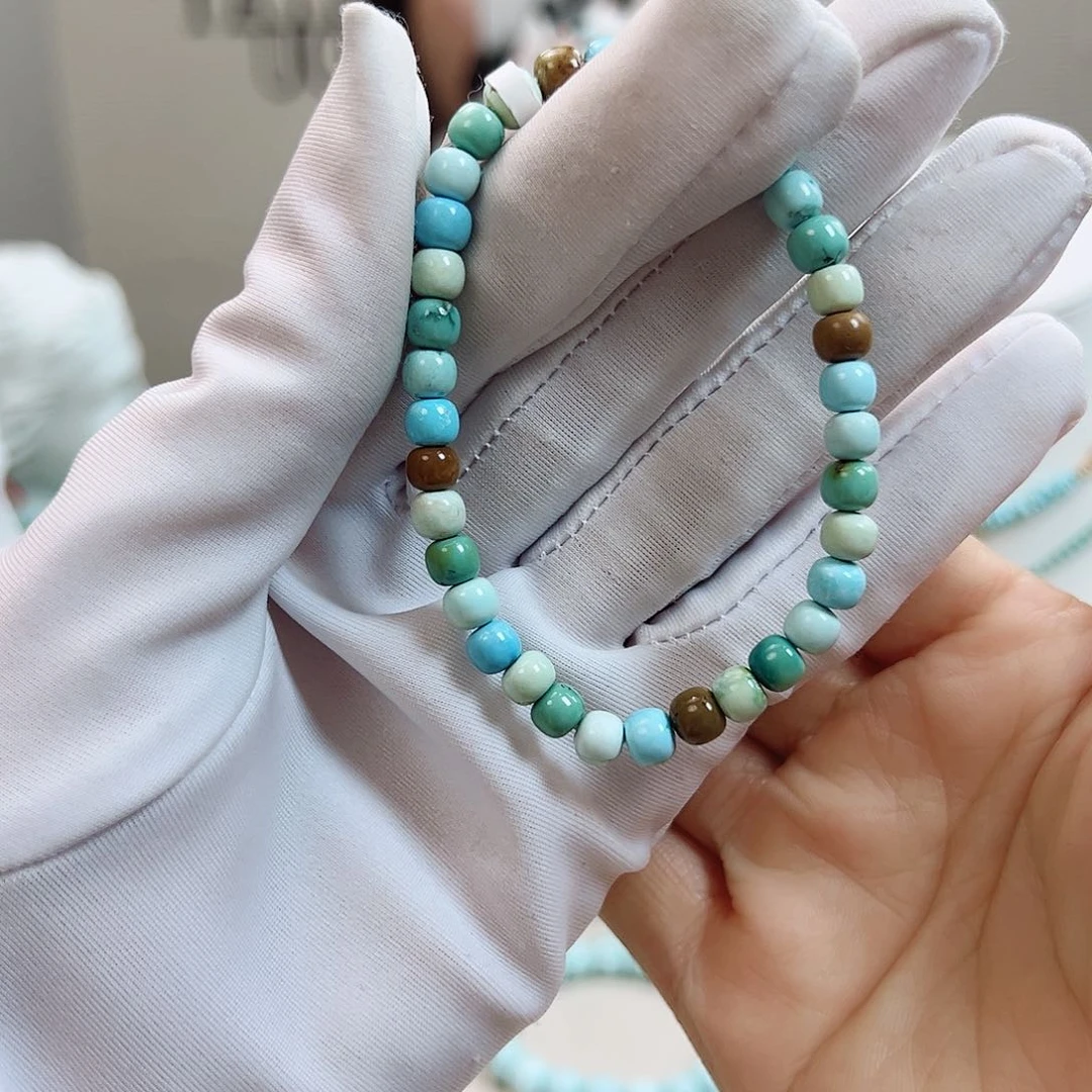 绿松石未镶嵌14老型单圈卡5+