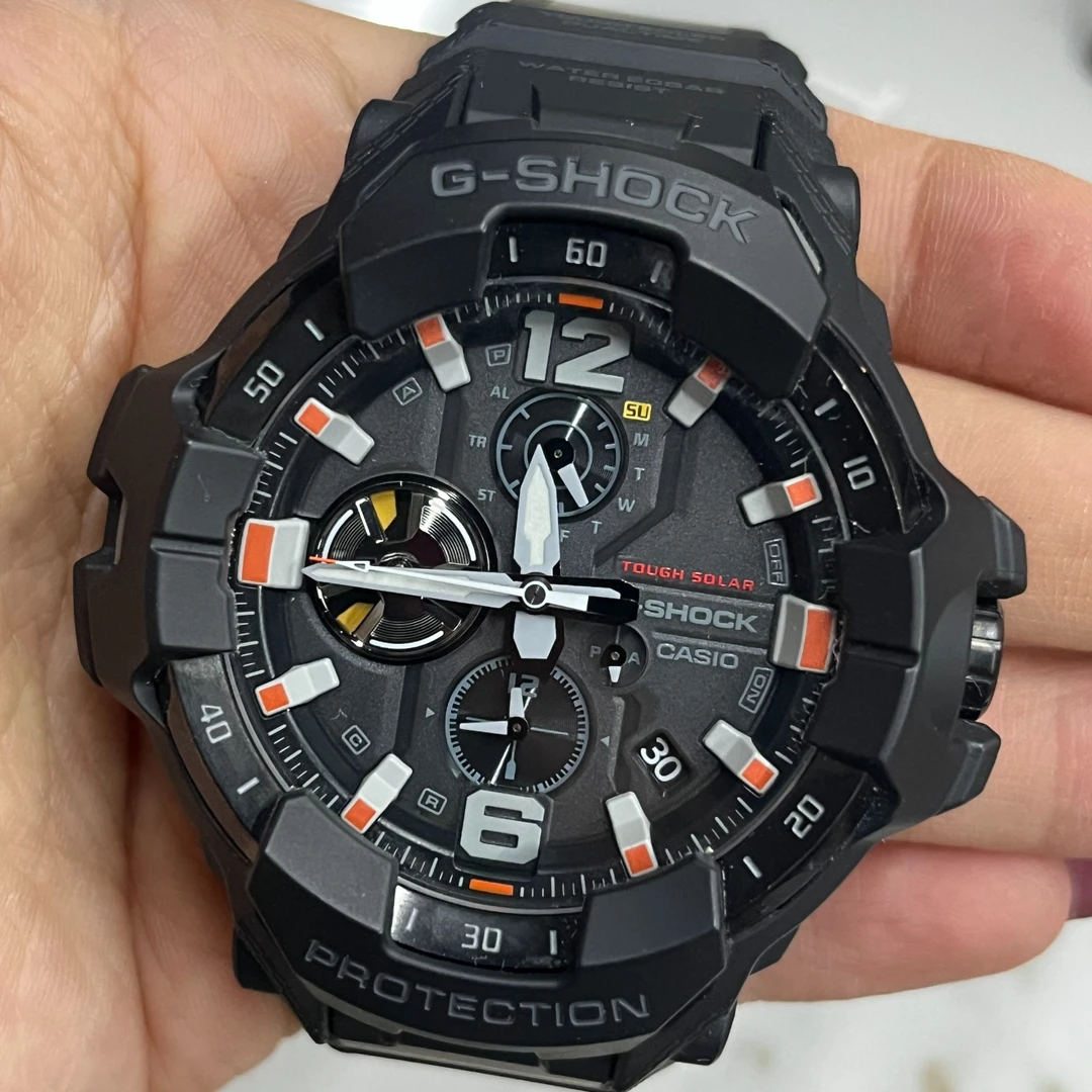 95新 Casio/卡西欧 小空霸GR-B300光动能蓝牙连接200米防水