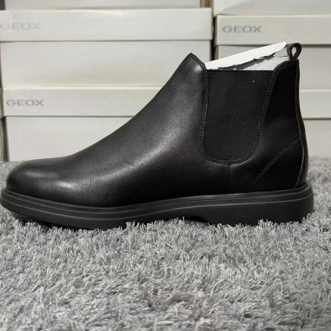 GEOX杰欧适U OTTAVIO舒适男款切尔西靴U16DCC00043C9999男士时尚