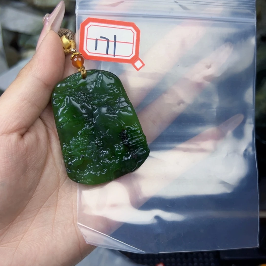 和田玉珠宝半成品未镶嵌