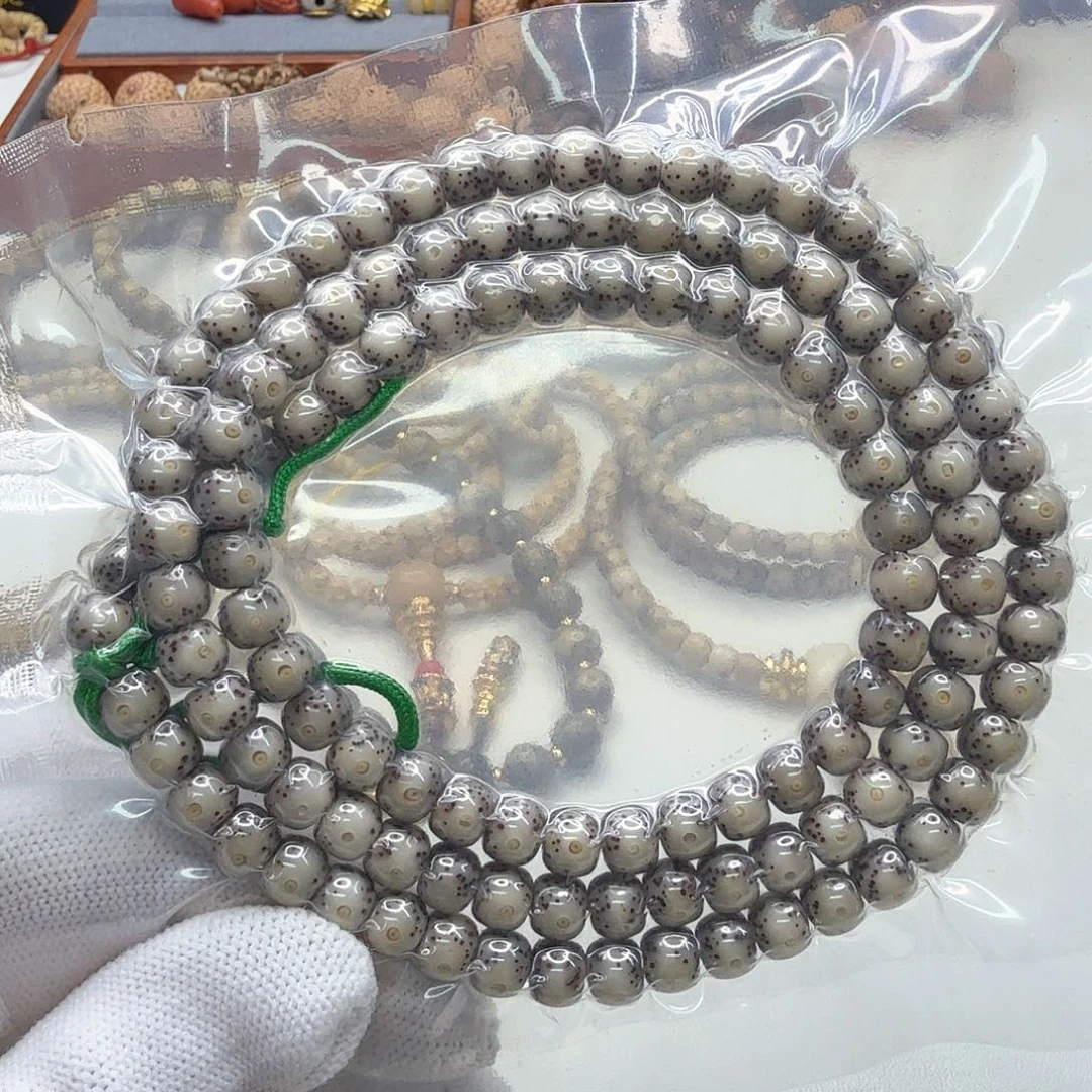星月菩提手串16梵天糯冰大眼睛7左右108一物一图