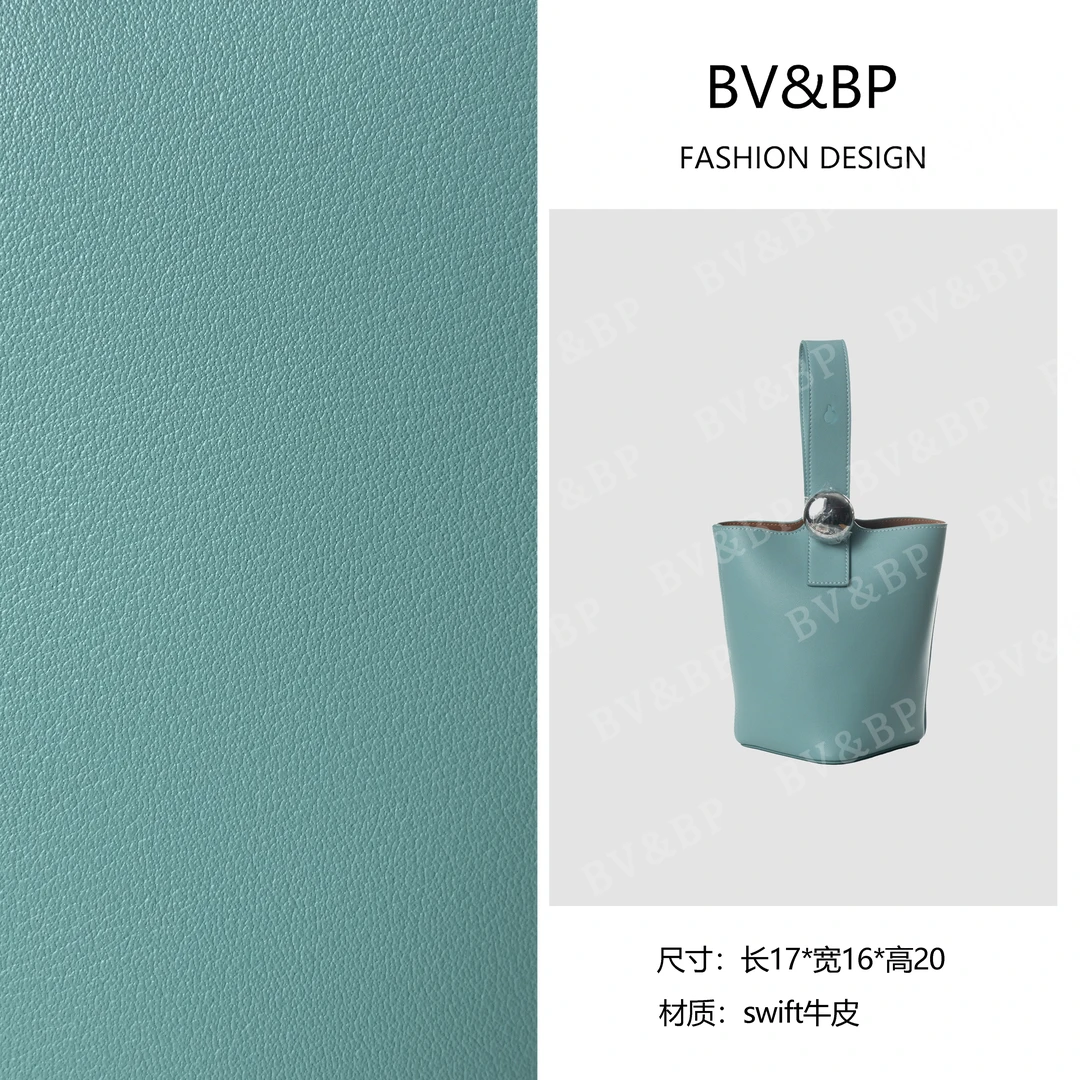 BV&BP· 原创设计 真皮高定手提单肩包  BV2313-浅兰