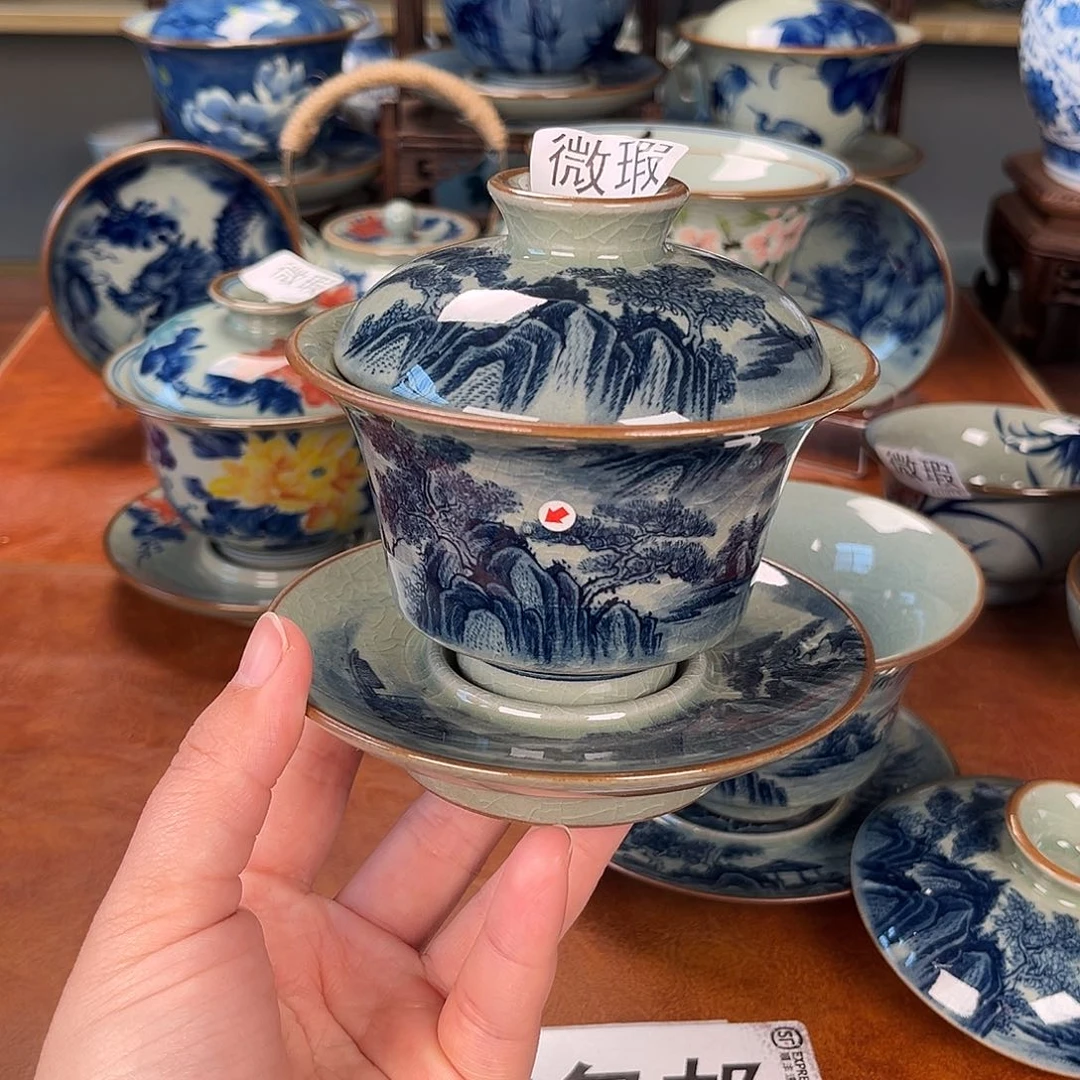 杯盖碗景德镇陶瓷