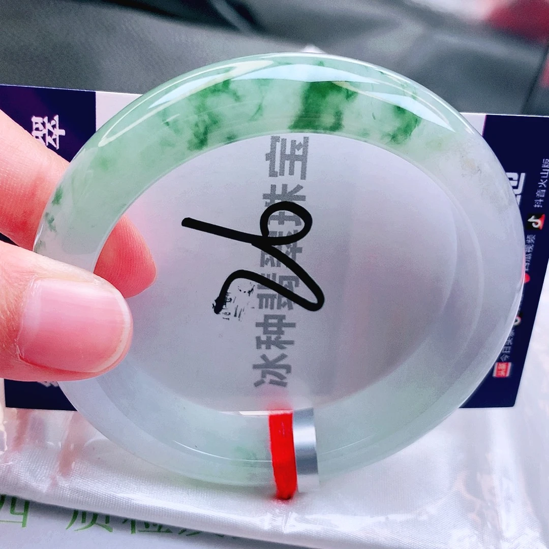 翡翠未镶嵌手镯缅甸天然a货翡翠手镯