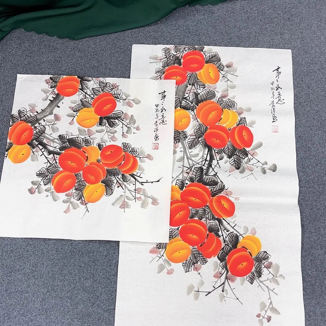 国画宣纸国画纯手绘作品