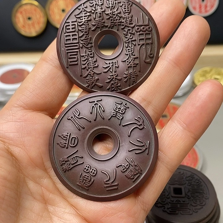 铜现代仿制工艺文创铜币