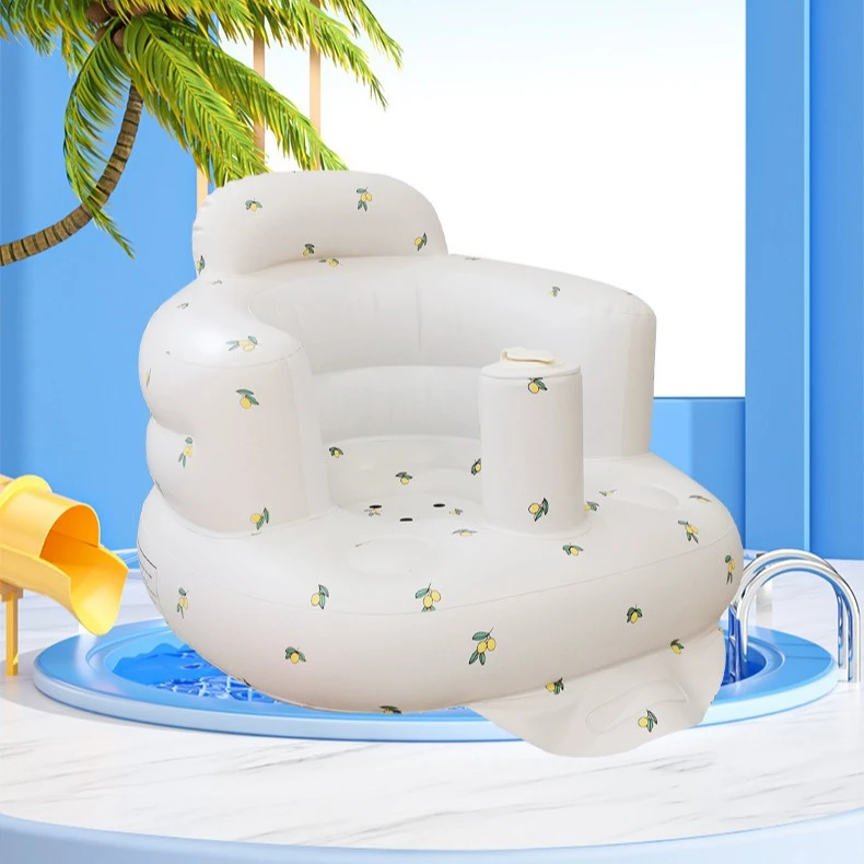充气游泳椅婴儿训练小沙发婴儿童学座椅洗澡浴凳宝宝初学装备