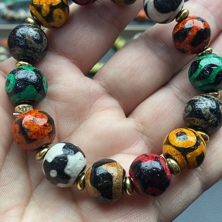 玛瑙/玉髓合金手链