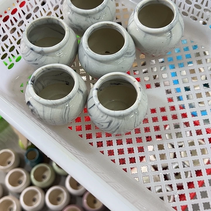 微瑕陶瓷花盆满9.9发
