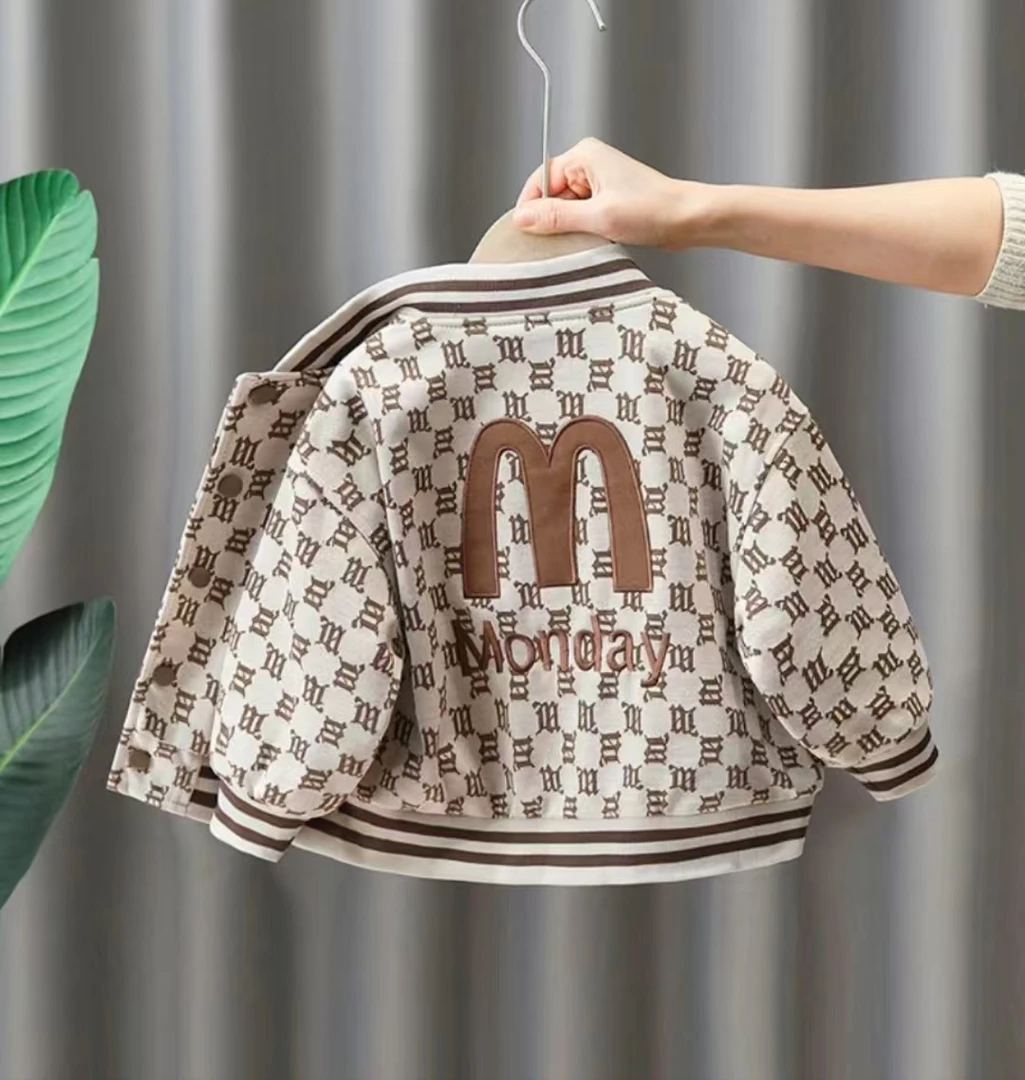 【粉丝专属】春秋款小童洋气休闲儿童男宝宝帅气韩版长袖时尚外套